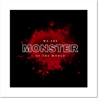 We Are Monster Of The World - Babymonster Posters and Art